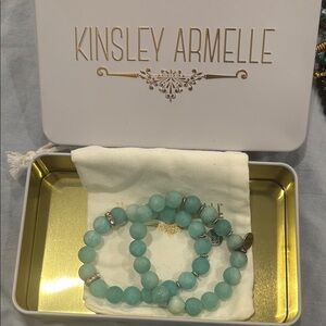 Kinsley Armelle MINT BRACELET